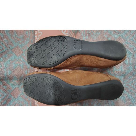 Gianni Bini Women's Brown Size 9 Buckle Slip On Flats - Picture 9 of 9